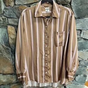 Aerie - stripe satin top